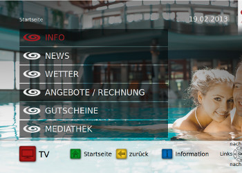 HbbTV fähiger Infokanal